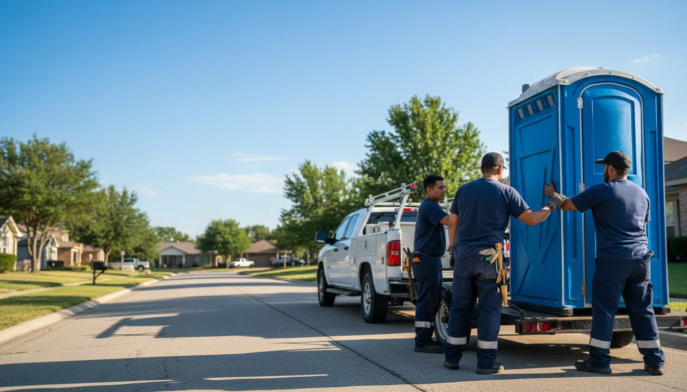 Portable Toilet Rental in Mount Carroll, IL near me